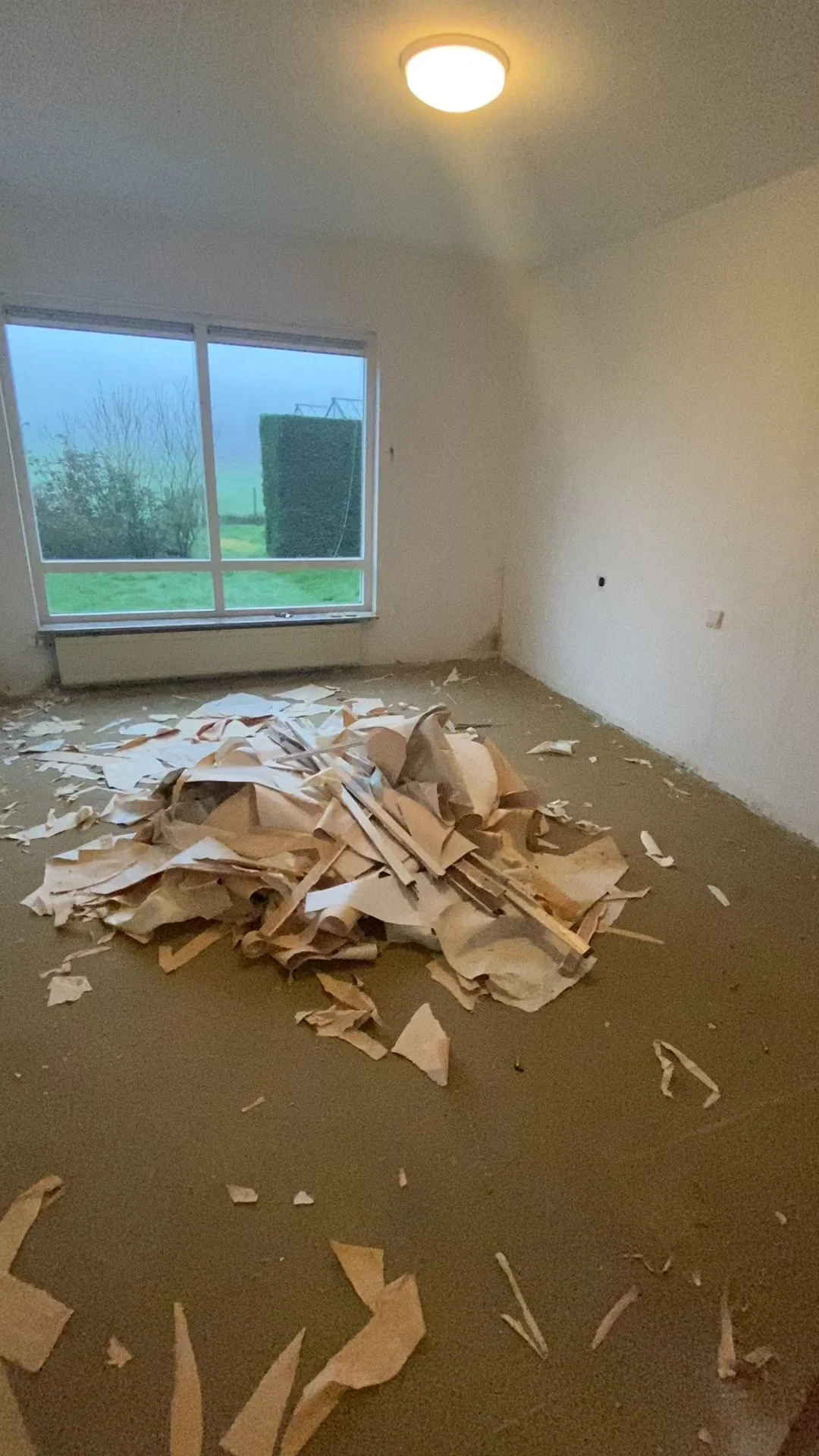 Slaapkamer voor renovatie